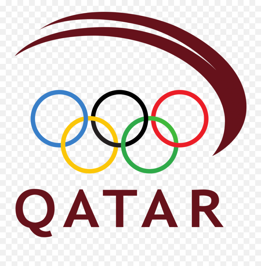 Olympics Clipart Commonwealth Games - Qatar Olympic Committee Logo Emoji,Olympic Rings Emoji
