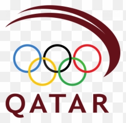 Olympics Clipart Commonwealth Games - Qatar Olympic Committee Logo Emoji,Olympic Rings Emoji