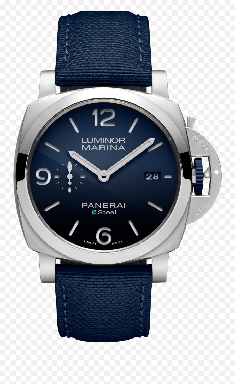 Pam01157 - Luminor Marina Esteel Blu Profondo Emoji,Where Are The Emotions On Blu 6.0