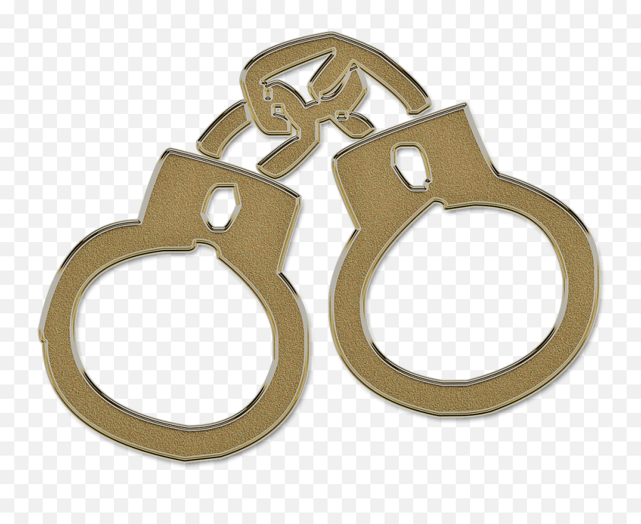 Golden Handcuffs - Golden Handcuffs Emoji,Handcuffs Emoji