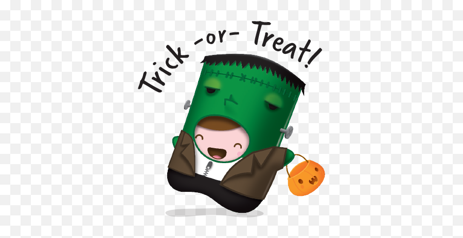 Kami And Dani - Halloween Set By Libratica Publishing Emoji,Yogi Zen Emoticon