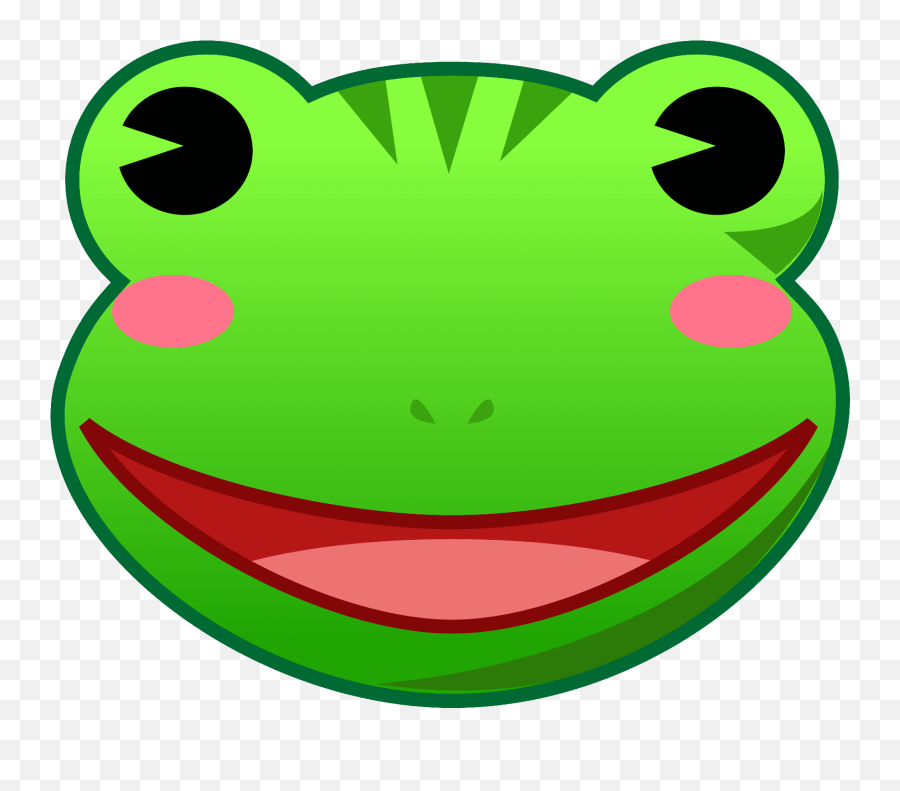 Frog Emoji Clipart - Transparent Frog Emoji Png,Frog Emoji