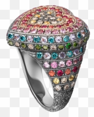 Rainbow Pavé Cuore Ring Emoji,Rainbow Emotion Of Color Watch Price