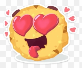 Cookie Sticker Pack - Stickers Cloud Emoji,Facebook Messenger Emoticon Ketchup