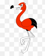 Smiling Flamingo Clipart Illustrations U0026 Images In Png And Svg Emoji,Beak Face Emoticon