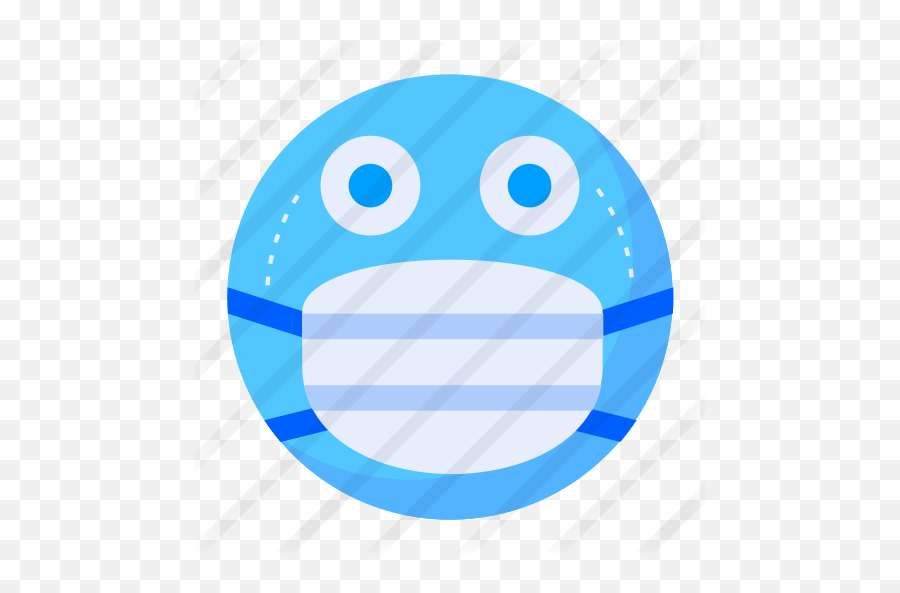 Masks - Free Smileys Icons Dot Emoji,Blue 100 Emoji