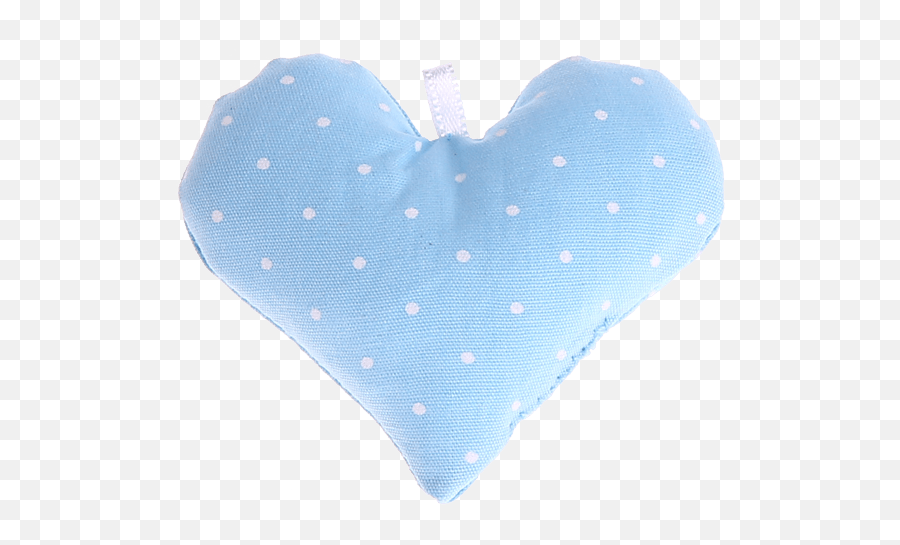 Textile Heart U2013 Baby Blue Dotted Emoji,Baby Blue Heart Emoji
