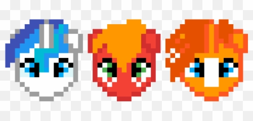 My Pixel Art And Perler Bead Depository - Nonpony Artwork Fictional Character Emoji,Perler Beads Emoji