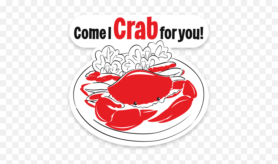 Ndp 2020 Stickers By Govsg - Dungeness Crab Emoji,Crab Emoji Meme