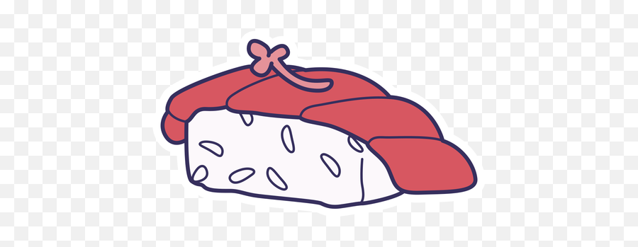 Sushi Sticker - Sushi Sticker Transparent Background Emoji,Facebook Emoticon Nigiri