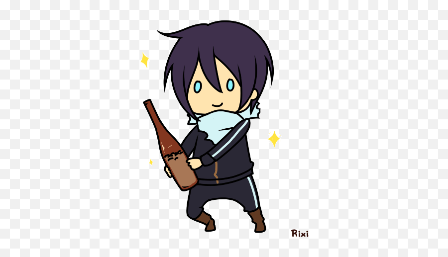 Yato Gif - Animé Photo 36588667 Fanpop Chibi Transparent Anime Gif Emoji,Kise Ryouta Emoticon