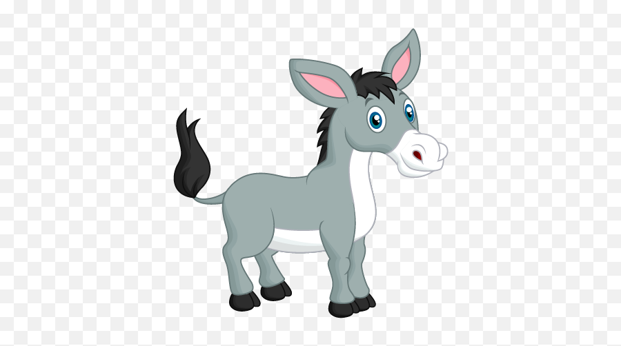 Download Donkey Horse Cartoon Png Download Free Clipart Png - Cartoon Image Of Mule Emoji,Horse Emoticon