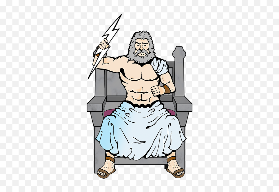 Free Photo Zeus God Throne Mythology - Jupiter Dieu Emoji,Zeus Emotions