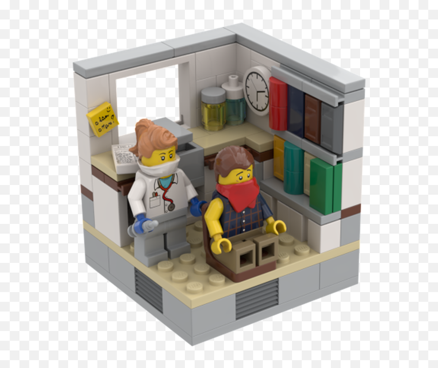 Lego Moc A Shot In The Arm By Michael1 Rebrickable - Build Building Sets Emoji,Lego Sets Your Emotions Area Giving Hand With You