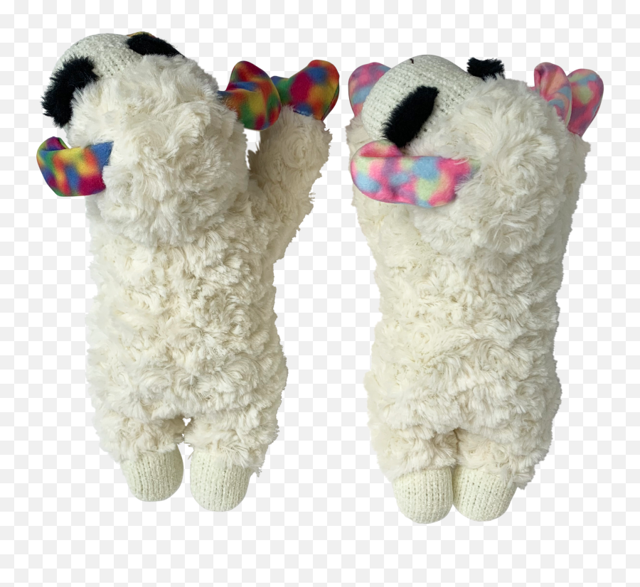 Multipet Lamb Chop Plush Dog Toy Medium 105 - Soft Emoji,Birthday Moving Emojis With Dogs