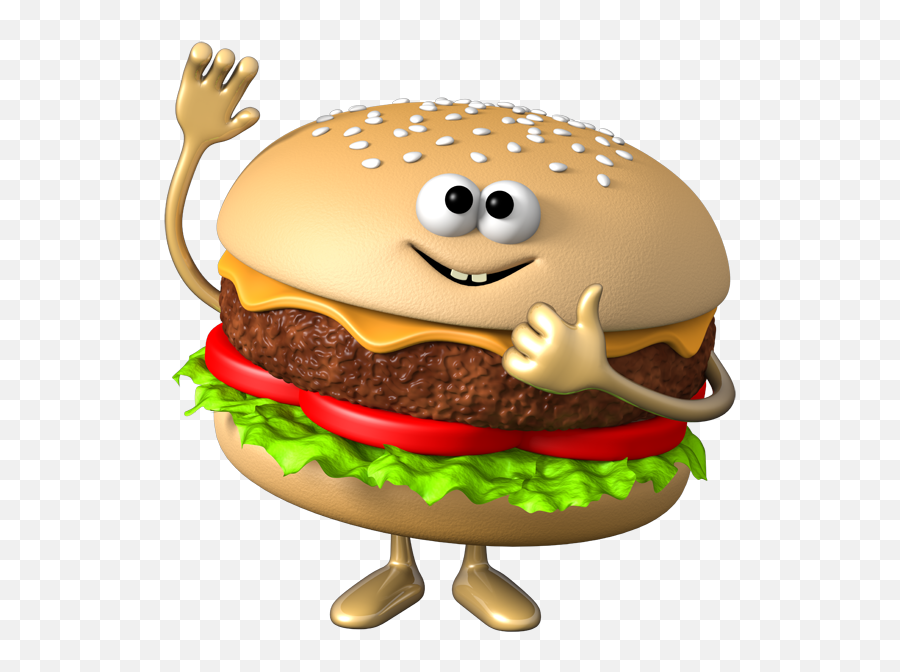 Burger Clipart Smiley Face Burger - Cartoon Transparent Background Burger Emoji,Hamburger Emoji