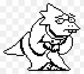 Unitale - Undertale Alphys Sprite Emoji,Alphys Emotions