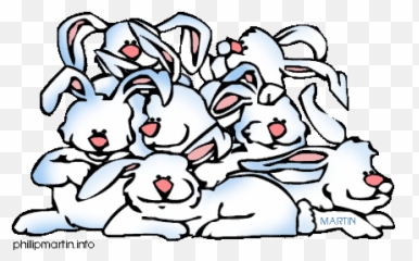 Number Seven Clip Art - Clip Art Library Bunch Of Bunnies Clipart Emoji,Rabbit Emotion Art