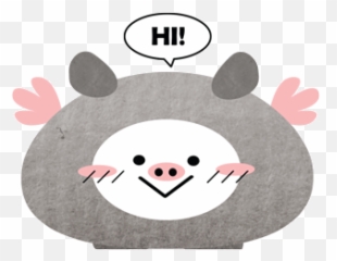 Pimochi The Flying Pig Stickers - Happy Emoji,Flying Pig Emoji