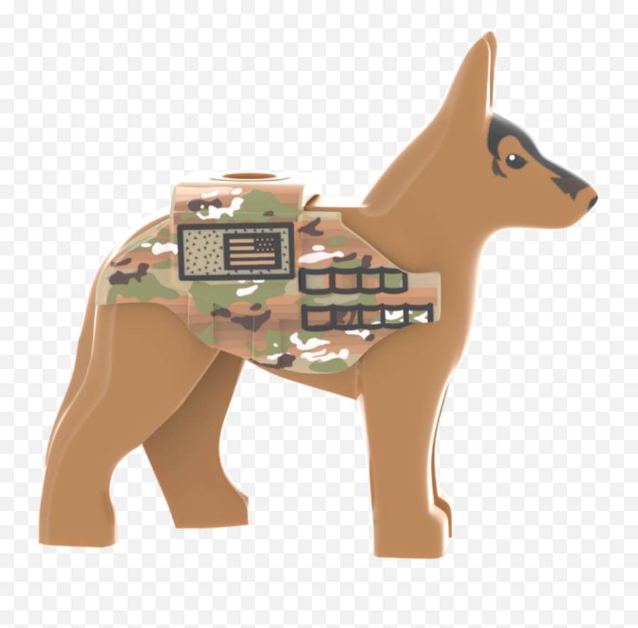 Military Working Dog - Animal Figure Emoji,Lego Dogs Emojis