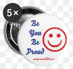 Happy Buttons U2013 Iamproud2beme Ostomy Apparel - Pretzel King Emoji,Red A Button Emoticon