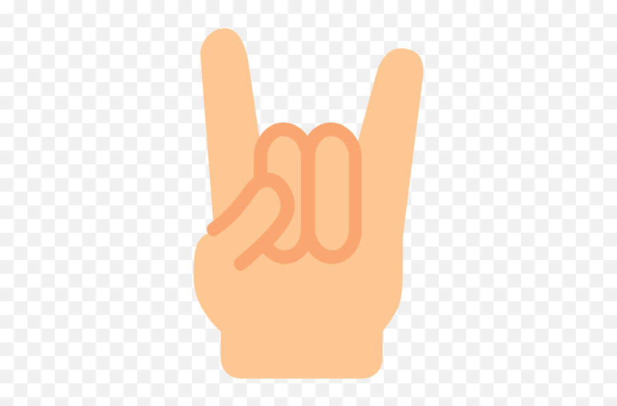 Rock And Roll - Free Gestures Icons Emoji,Hand Clap Emoticon Vector