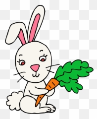 Free Bunny Gif Transparent Download Free Clip Art Free - Clipart Image Of Rabbit Emoji,Energizer Bunny Emoji