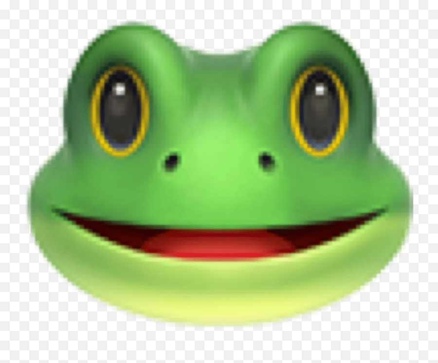 Frog Emoji Sticker - Iphone Frog Emoji Png,Frog Emoji