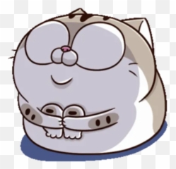 A Cute Little Fat Cat By You - Sticker Maker For Whatsapp Emoji,Fat Cute Cat Emoji