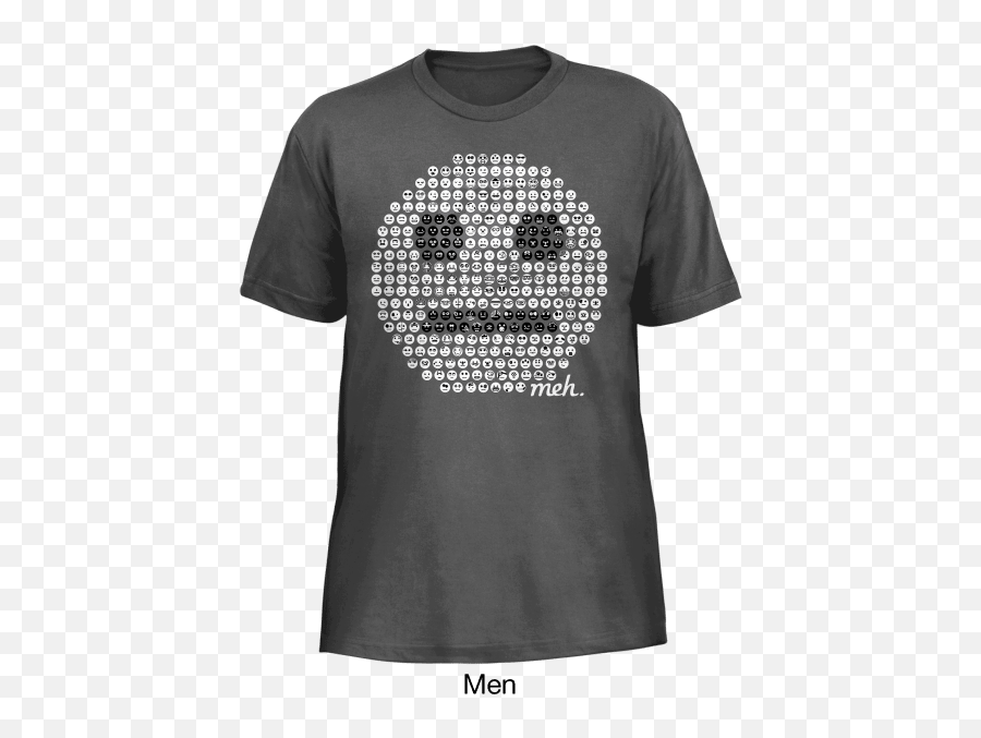 Meh Shirt With Frosting And Sprinkles - Dot Emoji,Lacrosse Stick Emoticon