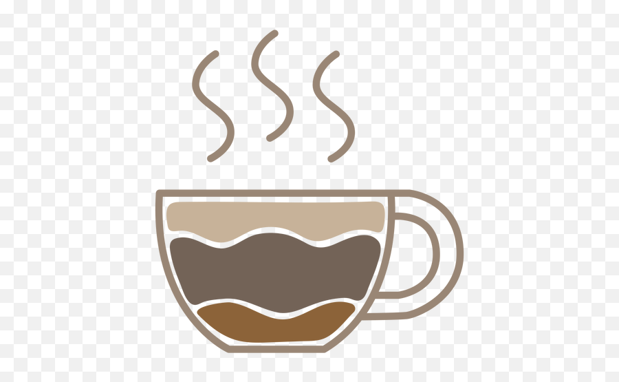Cappuccino Color Stroke Transparent Png U0026 Svg Vector Emoji,Hot Drink Emoji
