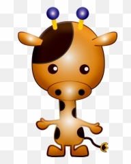 Free Photo Giraffe Kawaii Animal Chibi Cartoon Animal Cute - Dot Emoji,Chibi Emotions