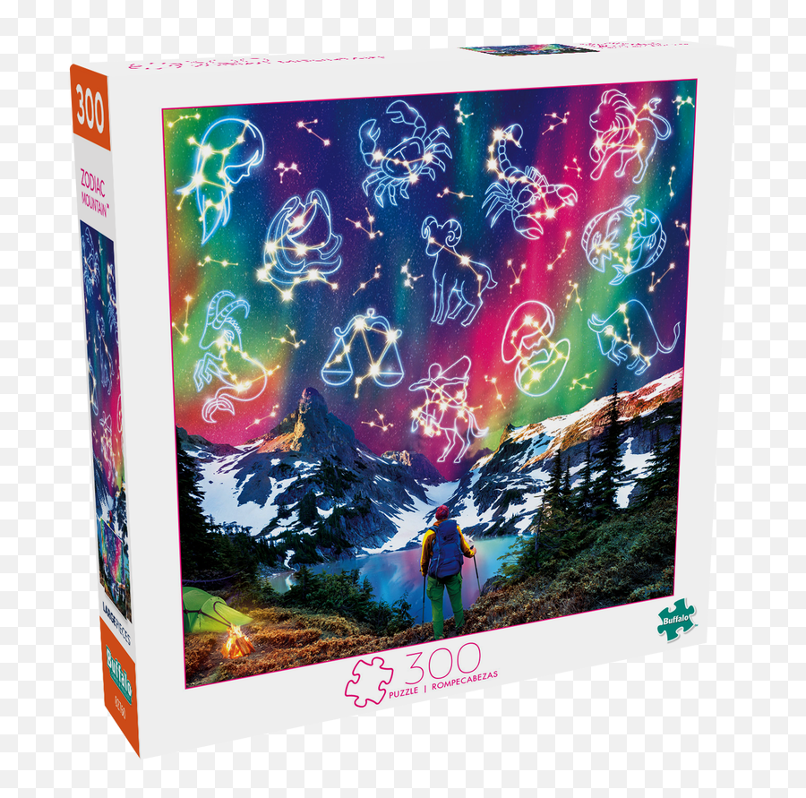 Jigsaw Puzzle Art Of Play Zodiac Mountain 300 Large Piece Emoji,Piece Of Art Emoji