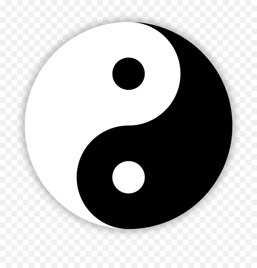 Yin Yang - Yin And Yang Emoji,Yinyang Emoji