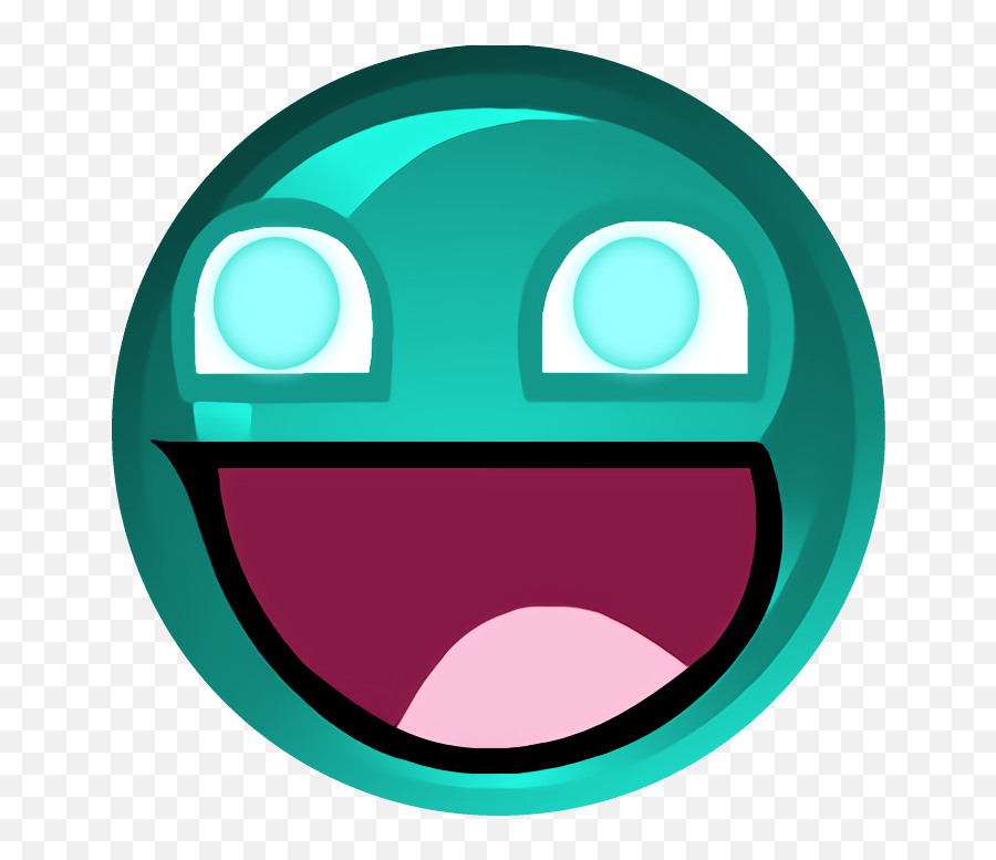 Awesome Face Iii - Happy Emoji,Awesome Face Emoticon