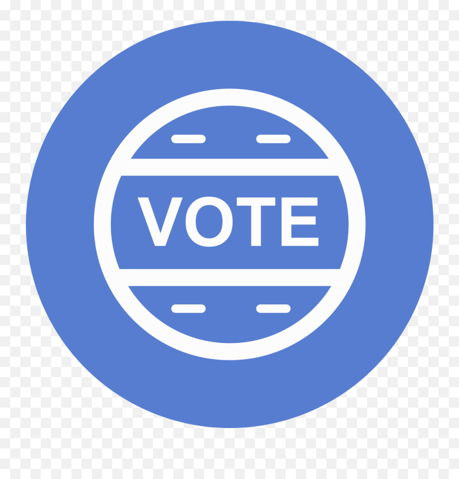 Election Vote Outline Icon - Transparent Web Circle Icon Png Emoji,Voting Emoji