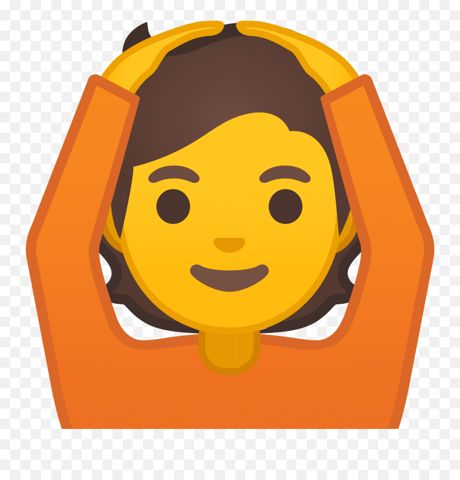 Person Gesturing Ok Emoji - Dibujo De Mujer Levantando La Mano,Ok Emoji Png