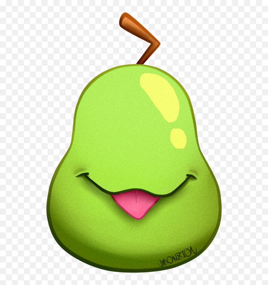 Pear Clipart Bitten - Apple Png Download Full Size Manzana Fresa Y Pera Animada Emoji,Pear Emoji