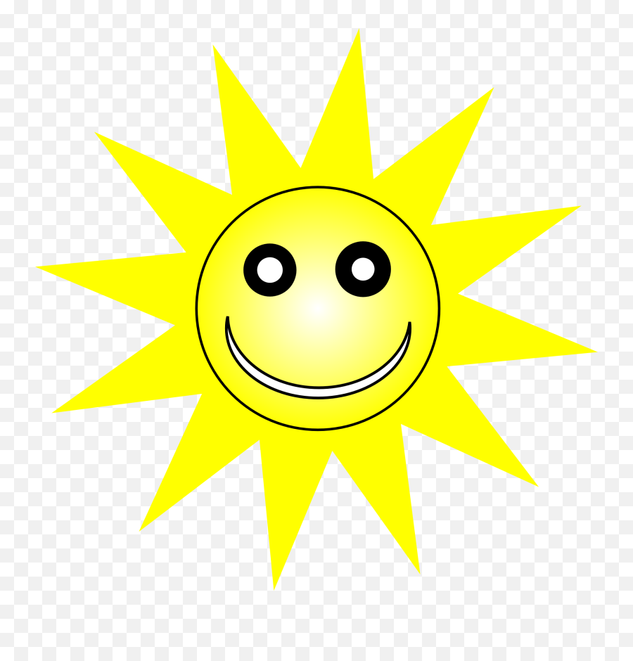 Download Happy Sun Smiley Happy Yellow Sun Clip Art At - Merkur Gaming Logo Png Emoji,Happy New Year 2016 Emoticon