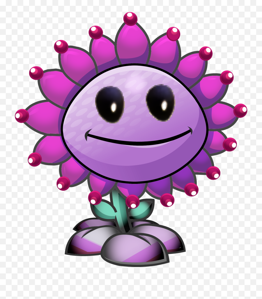 Download Alien Flower Retrobowser - Plants Vs Zombies Garden Verification Check Emoji,Cherry Blossom Emoticon