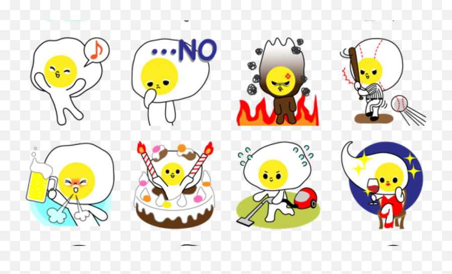 Sunny Eggy - Facebook Stickers Happy Emoji,Sunny Emoticons