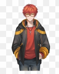 707 Seven Mysticmessenger Sticker - Saeyoung And Jumin Emoji,Mystic Messenger 707 Emoji Gif
