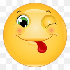 Emoticon Png And Vectors For Free Download - Dlpngcom Wink Sticking Tongue Out Emoji,Shrig Emoticon