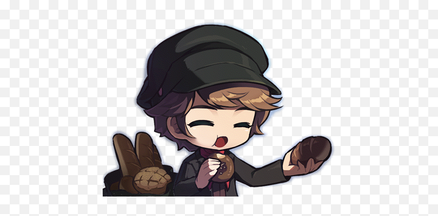 Kms Ver - Fictional Character Emoji,Maplestory Evan Emoji