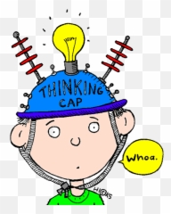 Positive Clipart Creative Thinker - Thinking Cap Clipart Emoji,Brainstorm Emoji