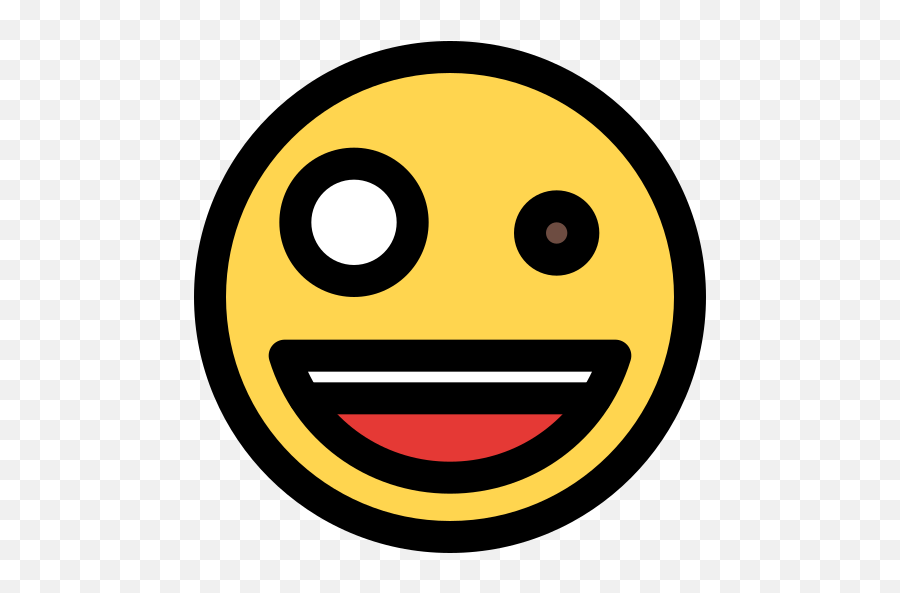 Zany - Ícones De Smileys Grátis Doido Icone Emoji,Emoticons Para Facebook Como Fazer