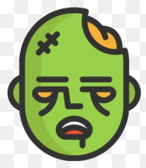 Emoji Zombie Halloween Sticker - Best Ico Icon,Zombie Emoji