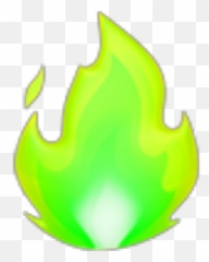 Fire Fuego Green Verde Emoji Sticker - Green Fire Emoji Png,Fire Emoji