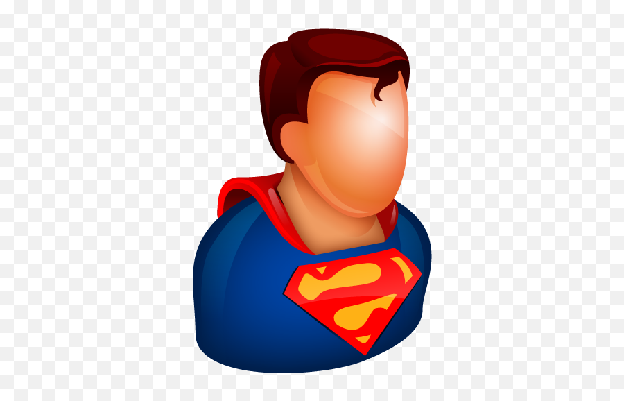 Ícone Superman Avatar Superhombr Livre De Free Large Boss - Super User Icon Png Emoji,Emoticons De.mergulhador