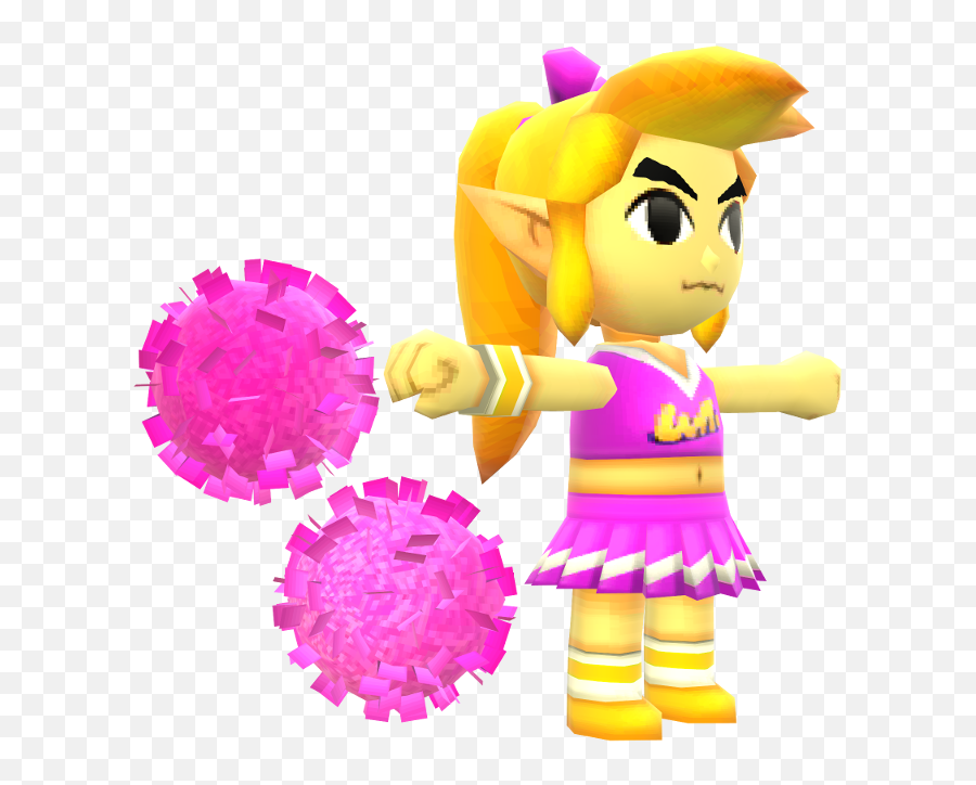 Tri Force Heroes Emoji,Triforce Heroes Pom Pom Emoticon